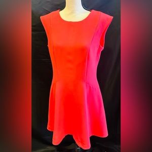 Neon Coral H&M Dress; New without Tags, US Size 14